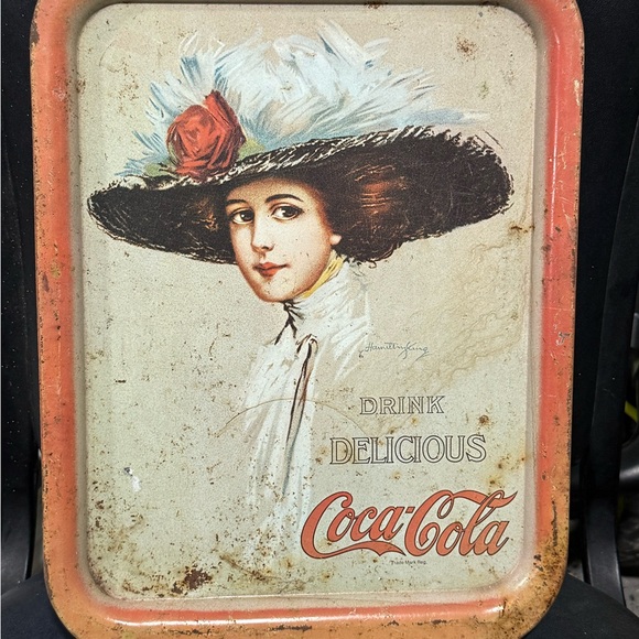 Plaque Métal Coca | Planète Vintage